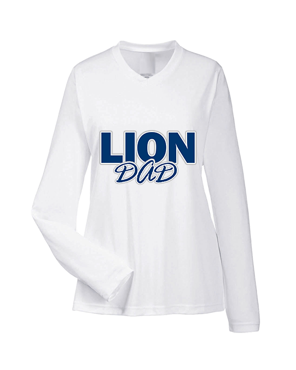 Bay Area Lions Cheer Dad - Womens Performance Longsleeve