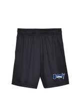 Bay Area Lions Cheer I Heart Cheer - Youth Training Shorts