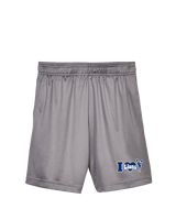 Bay Area Lions Cheer I Heart Cheer - Youth Training Shorts
