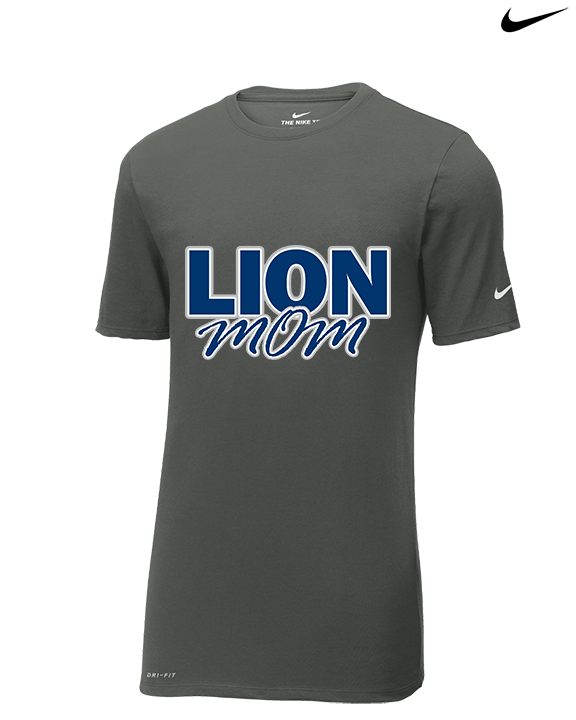 Bay Area Lions Cheer Mom - Mens Nike Cotton Poly Tee