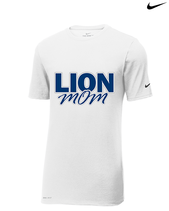 Bay Area Lions Cheer Mom - Mens Nike Cotton Poly Tee