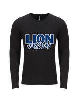 Bay Area Lions Cheer Mom - Tri-Blend Long Sleeve