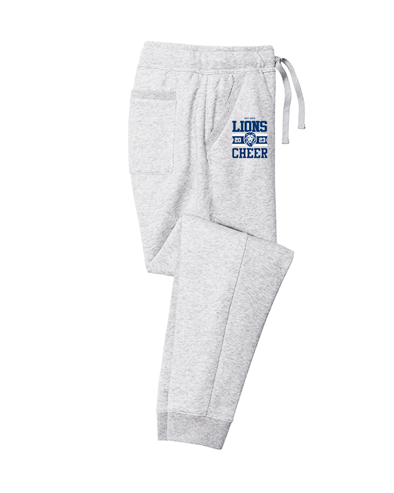 Bay Area Lions Cheer Stamp - Cotton Joggers