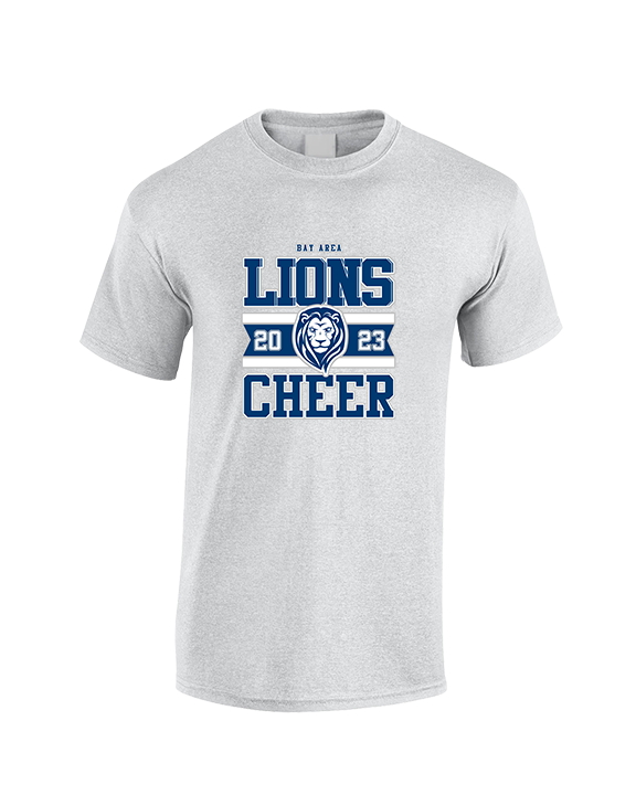 Bay Area Lions Cheer Stamp - Cotton T-Shirt