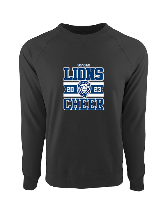 Bay Area Lions Cheer Stamp - Crewneck Sweatshirt