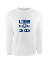 Bay Area Lions Cheer Stamp - Crewneck Sweatshirt