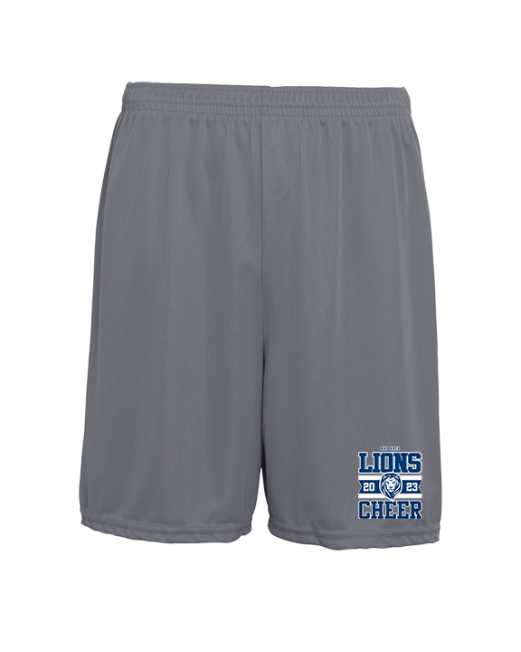 Bay Area Lions Cheer Stamp - Mens 7inch Training Shorts