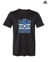 Bay Area Lions Cheer Stamp - Mens Adidas Performance Shirt