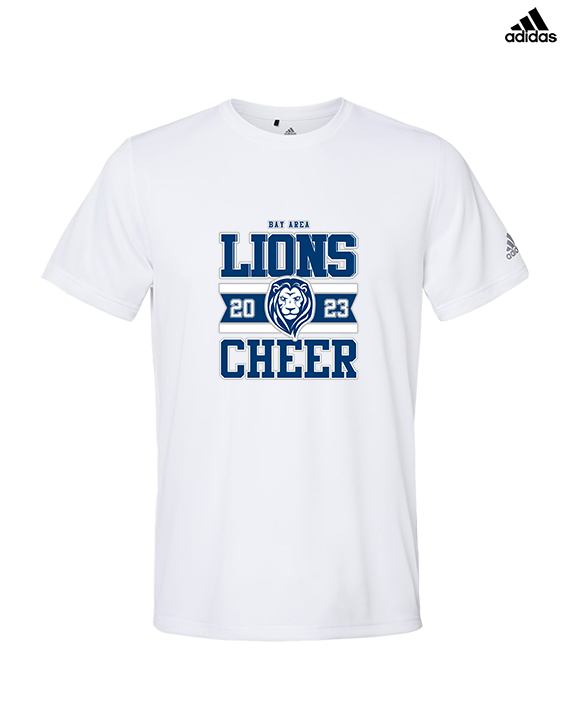 Bay Area Lions Cheer Stamp - Mens Adidas Performance Shirt