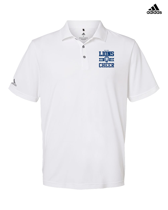 Bay Area Lions Cheer Stamp - Mens Adidas Polo
