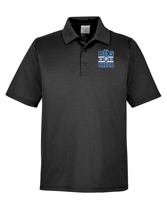 Bay Area Lions Cheer Stamp - Mens Polo
