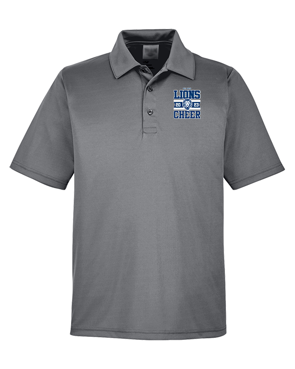 Bay Area Lions Cheer Stamp - Mens Polo