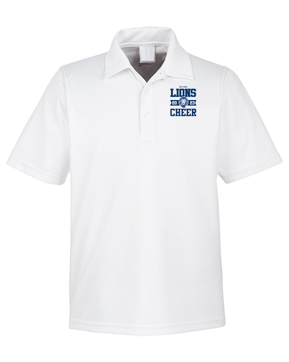 Bay Area Lions Cheer Stamp - Mens Polo