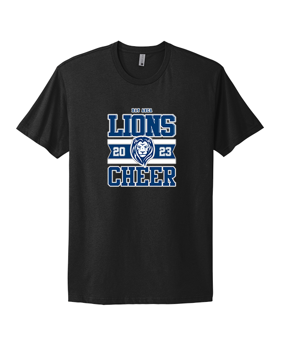 Bay Area Lions Cheer Stamp - Mens Select Cotton T-Shirt