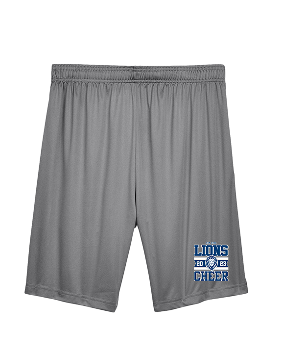 Bay Area Lions Cheer Stamp - Mens Training Shorts with Pockets