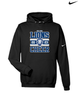 Bay Area Lions Cheer Stamp - Nike Club Fleece Hoodie