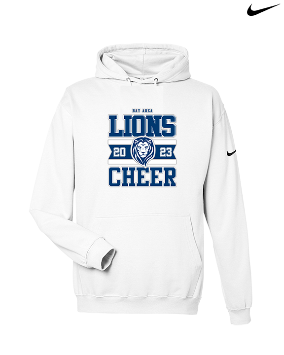 Bay Area Lions Cheer Stamp - Nike Club Fleece Hoodie
