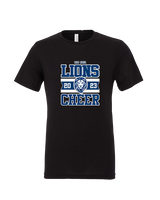 Bay Area Lions Cheer Stamp - Tri-Blend Shirt