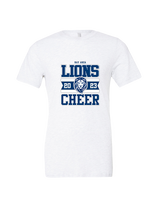 Bay Area Lions Cheer Stamp - Tri-Blend Shirt