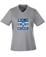 Bay Area Lions Cheer Stamp - Womens Performance Shirt