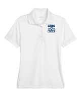 Bay Area Lions Cheer Stamp - Womens Polo