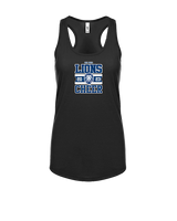 Bay Area Lions Cheer Stamp - Womens Tank Top