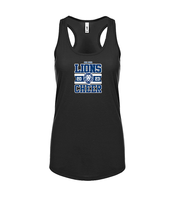 Bay Area Lions Cheer Stamp - Womens Tank Top