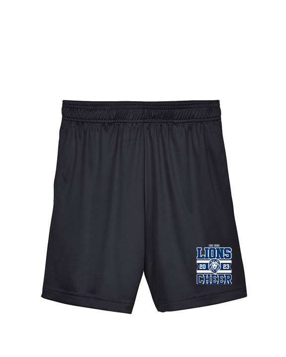 Bay Area Lions Cheer Stamp - Youth Training Shorts