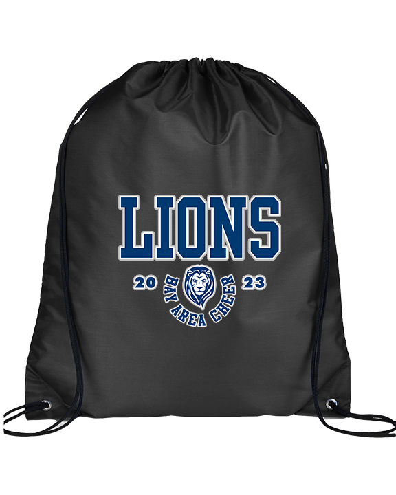 Bay Area Lions Cheer Swoop - Drawstring Bag