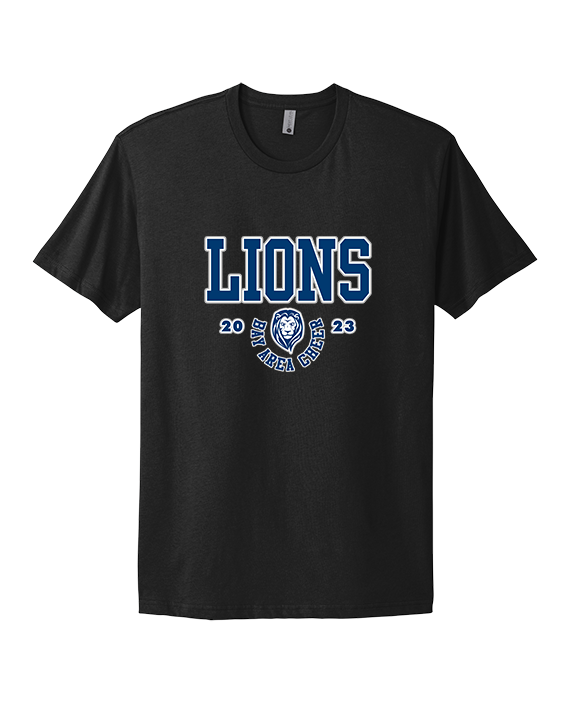 Bay Area Lions Cheer Swoop - Mens Select Cotton T-Shirt