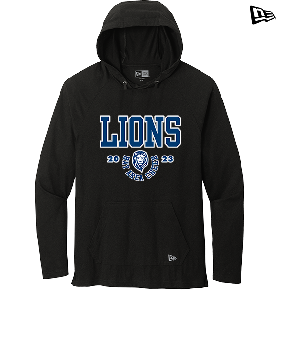 Bay Area Lions Cheer Swoop - New Era Tri-Blend Hoodie