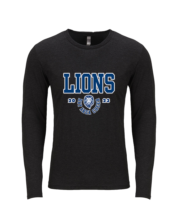 Bay Area Lions Cheer Swoop - Tri-Blend Long Sleeve