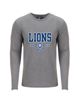 Bay Area Lions Cheer Swoop - Tri-Blend Long Sleeve
