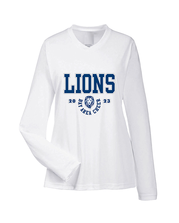 Bay Area Lions Cheer Swoop - Womens Performance Longsleeve