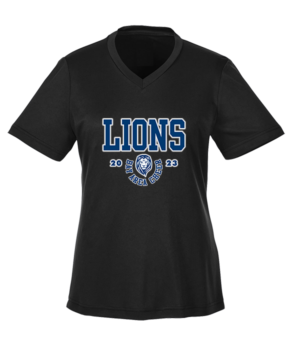 Bay Area Lions Cheer Swoop - Womens Performance Shirt