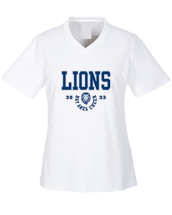 Bay Area Lions Cheer Swoop - Womens Performance Shirt