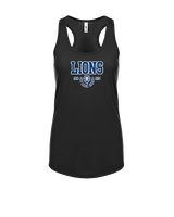 Bay Area Lions Cheer Swoop - Womens Tank Top