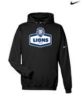 Bay Area Lions Football Board - Nike Club Fleece Hoodie