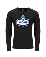 Bay Area Lions Football Board - Tri-Blend Long Sleeve