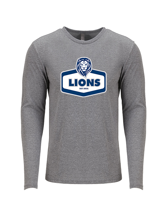 Bay Area Lions Football Board - Tri-Blend Long Sleeve