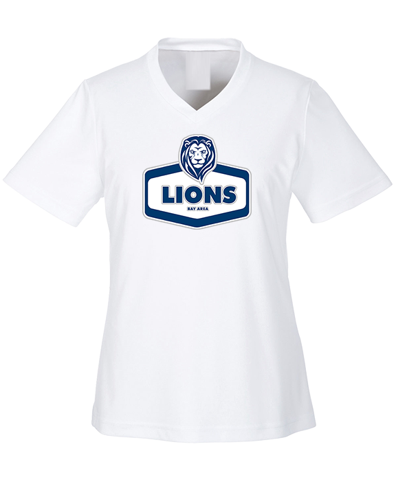 Bay Area Lions Football Board - Womens Performance Shirt