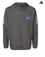 Bay Area Lions Football Dad - Mens Adidas Full Zip Jacket