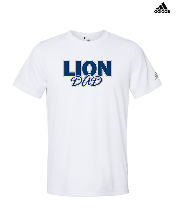 Bay Area Lions Football Dad - Mens Adidas Performance Shirt