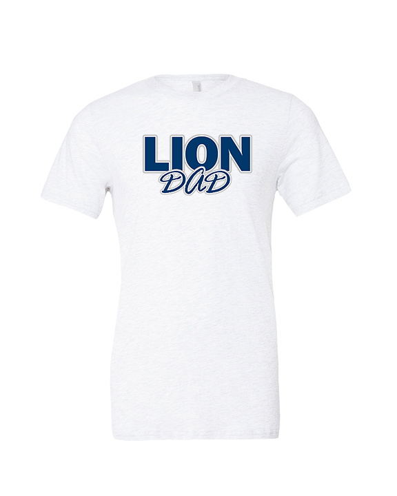 Bay Area Lions Football Dad - Tri-Blend Shirt