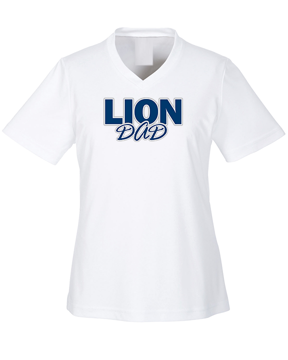 Bay Area Lions Football Dad - Womens Performance Shirt