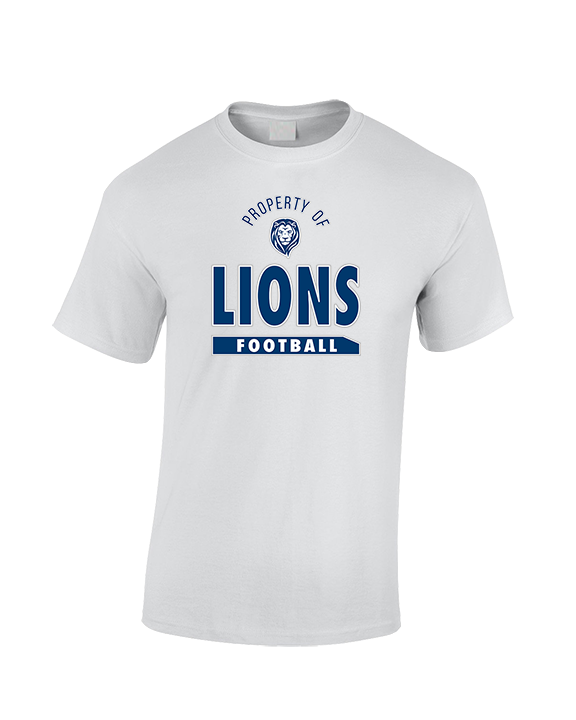 Bay Area Lions Football Property - Cotton T-Shirt