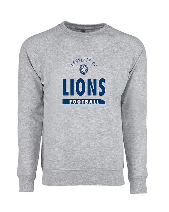 Bay Area Lions Football Property - Crewneck Sweatshirt