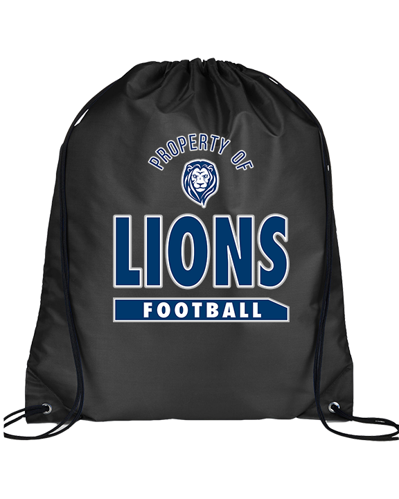 Bay Area Lions Football Property - Drawstring Bag