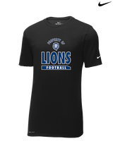 Bay Area Lions Football Property - Mens Nike Cotton Poly Tee
