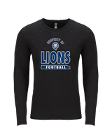 Bay Area Lions Football Property - Tri-Blend Long Sleeve